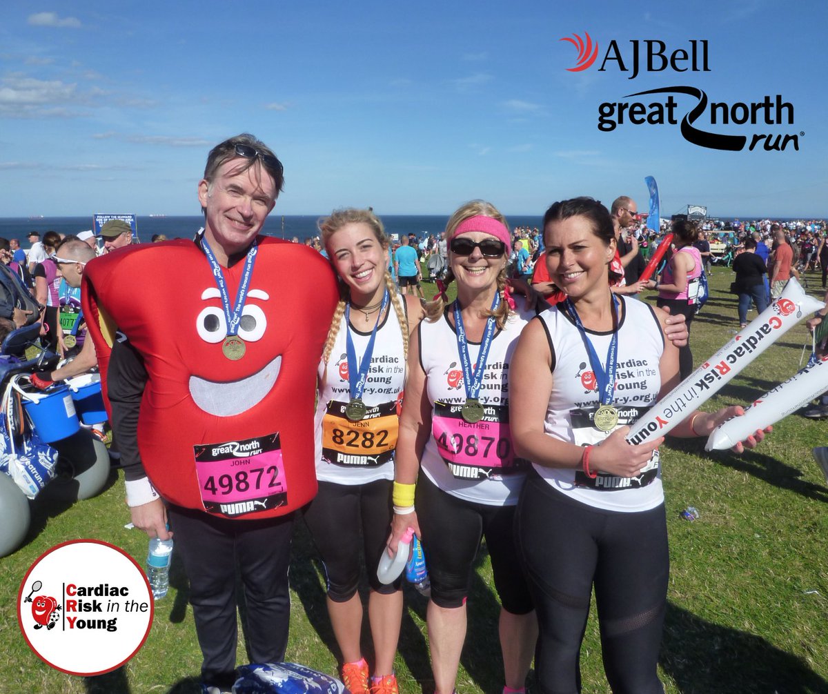 Calling all OWN PLACE runners for the Great North Run! If you have secured a place through the ballot and would like to join #TeamCRY to help raise vital funds and save young lives, please email our fundraising team at events@c-r-y.org.uk. 🏃