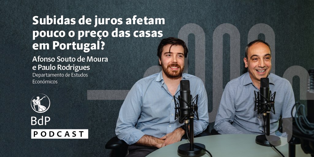 bancodeportugal's tweet photo. 🎙️Novo #podcast do @bancodeportugal: Subidas de juros afetam pouco o preço das casas em Portugal?

🔗https://t.co/6tX1hnOn5J

#bdppodcasts #bdppodcast #podcast #podcasting #podcaster #bdpmaispróximo https://t.co/Hz7b12waar