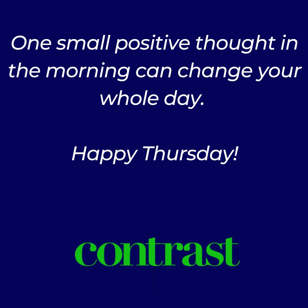 One small positive thought in the morning can change your whole day!

#thoughtfulthursday #recruitment #uk #positive