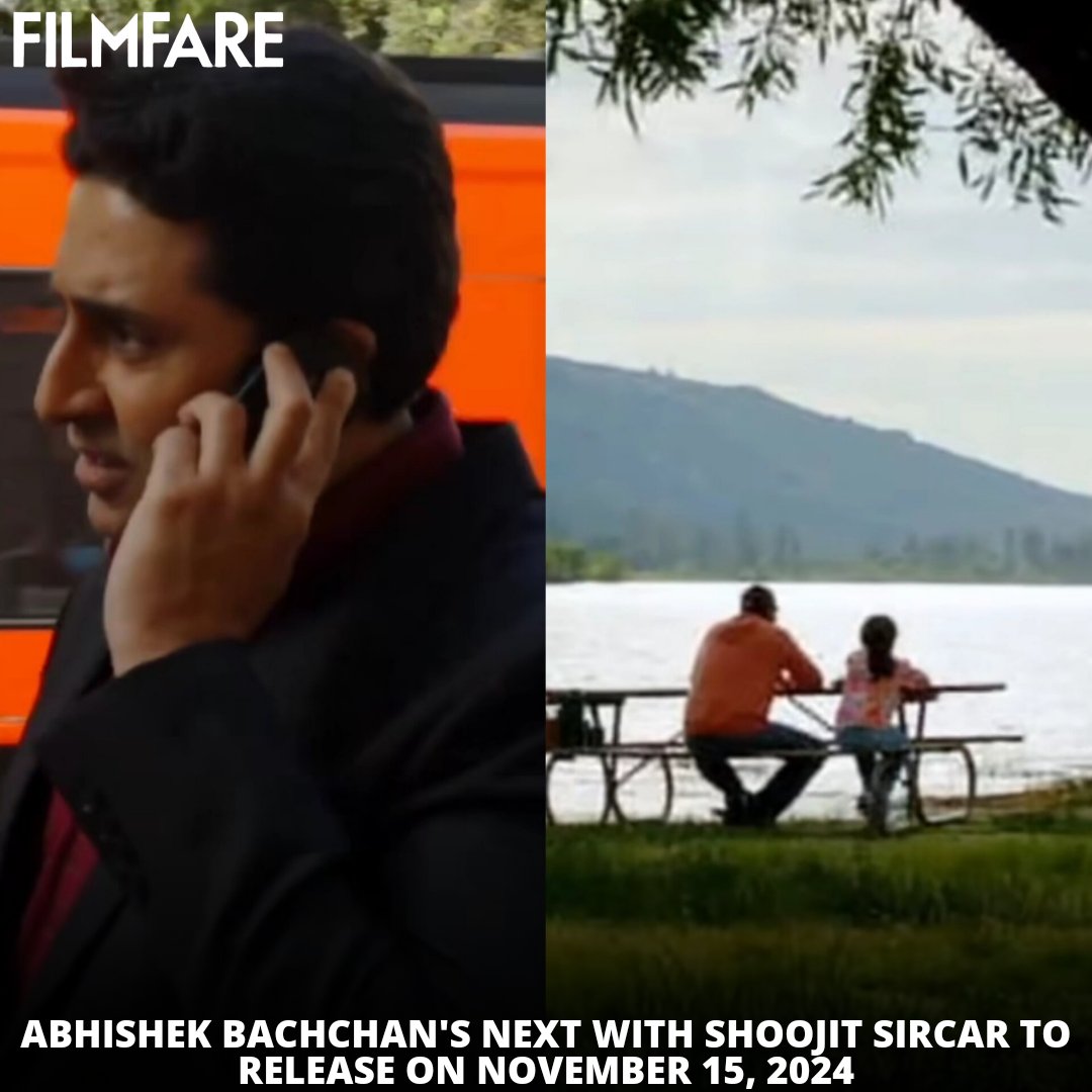#ShoojitSircar's next starring #AbhishekBachchan will release on November 15, 2024.🎬❤️