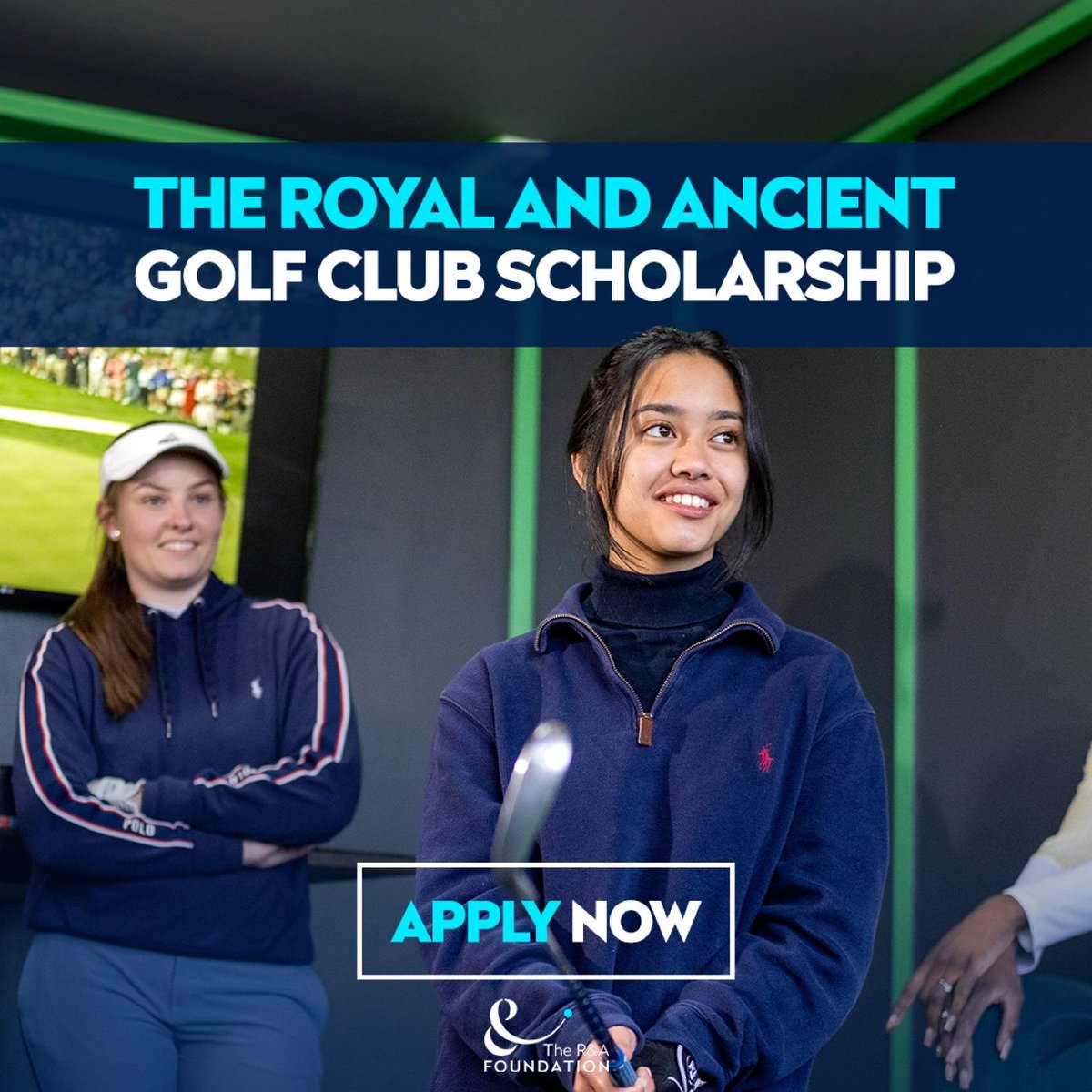 Our partners, the @RandA have launched The Royal and Ancient Golf Scholarship, an incredible opportunity for 12 aspiring leaders aged 18-25 to play a key role in defining the future of golf. Apply now before May 14th: bit.ly/4baFcyj #RandA #Golf