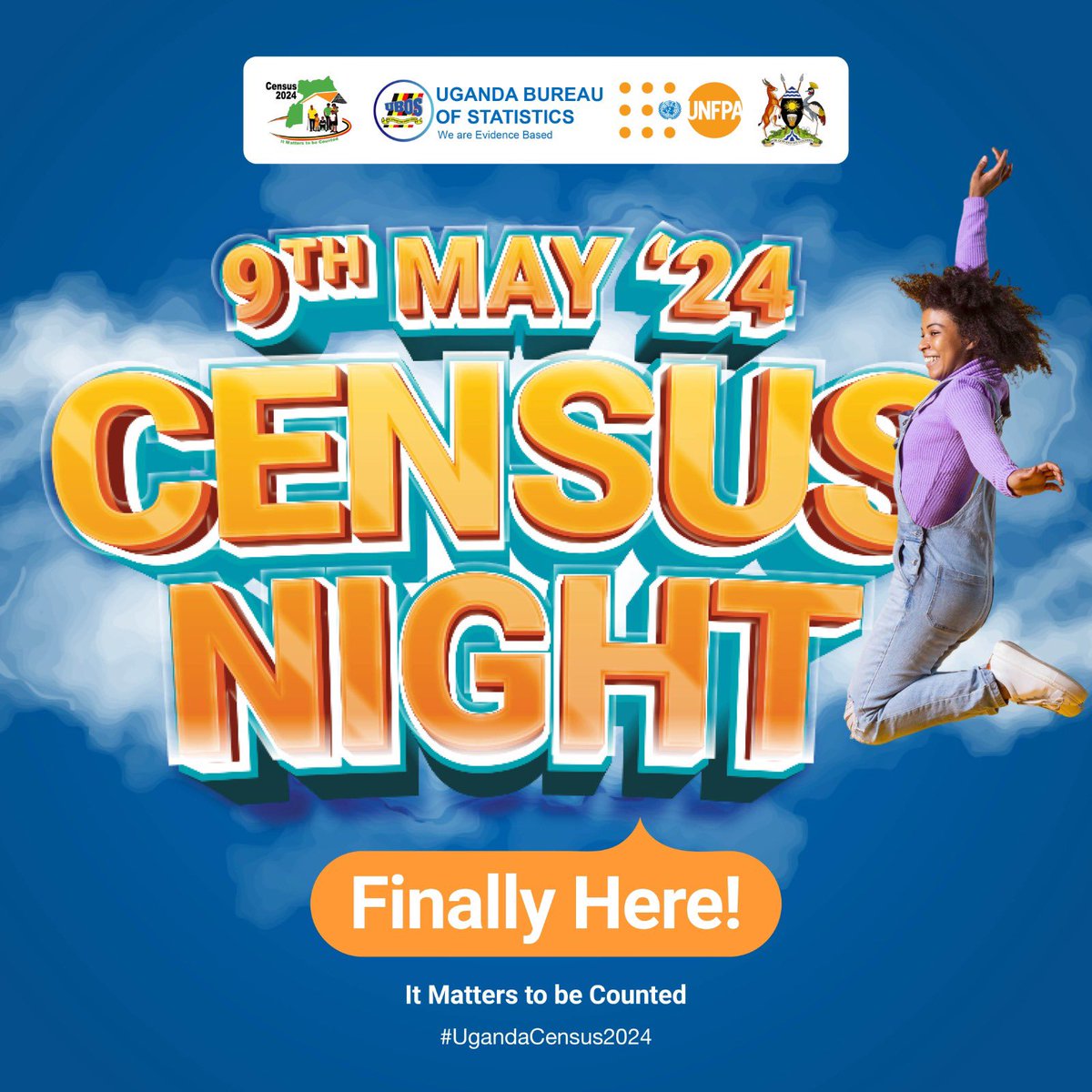 Tonight marks census night in Uganda. Our nation's future lies in our hands. Wherever you are at midnight will be your reference point for the enumeration. Our participation tonight will shape the path forward for Uganda. Let's remember it matters to be counted. #UgandaCensus2024