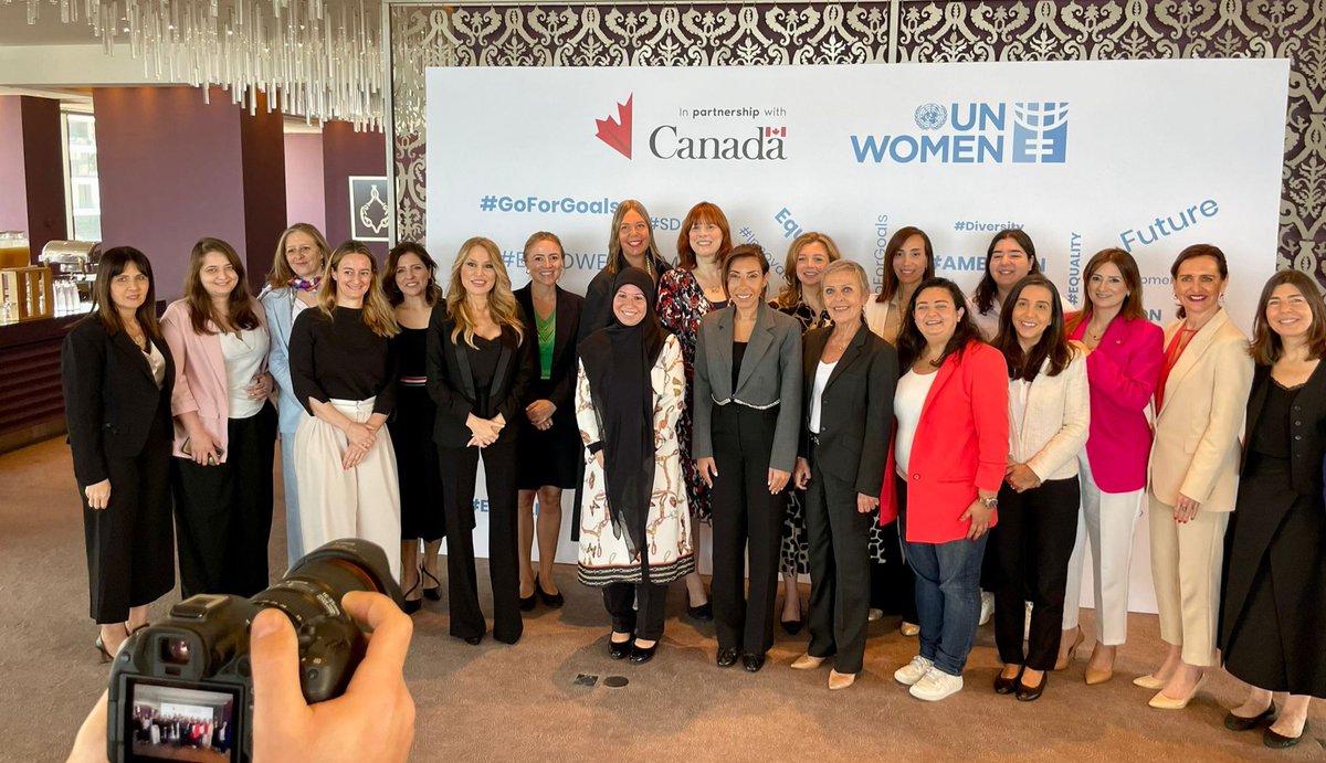 Wrapping up an incredible women collaborative mentorship event hosted by Canada and UN Women. Together, we can break the glass ceiling for women leadership in Lebanon! #WomenLeadership #WomenEmpoweringWomen #Mentorship