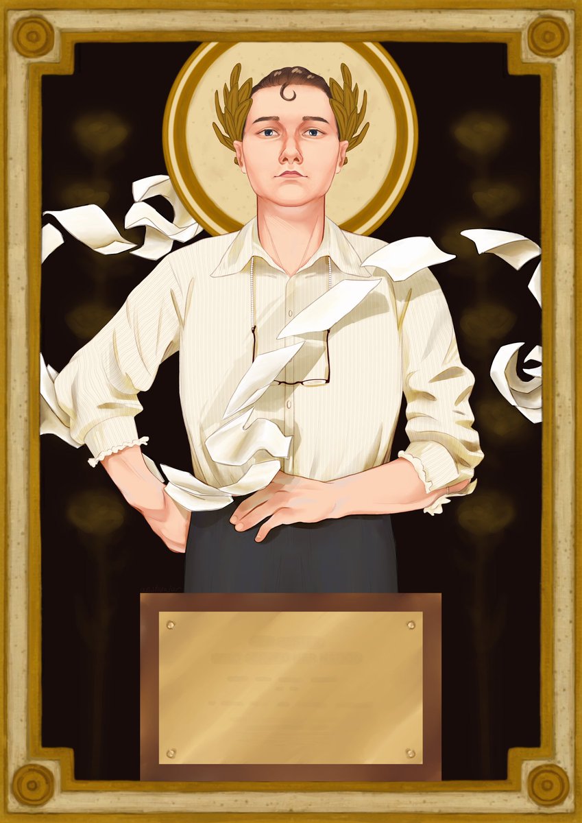 MincePrints no.7:

Christian Andrews as Hester Leggatt as JC Leyendecker's "Great War Victory Illustration for The Saturday Evening Post", 1918

(thoughts below ⬇️)