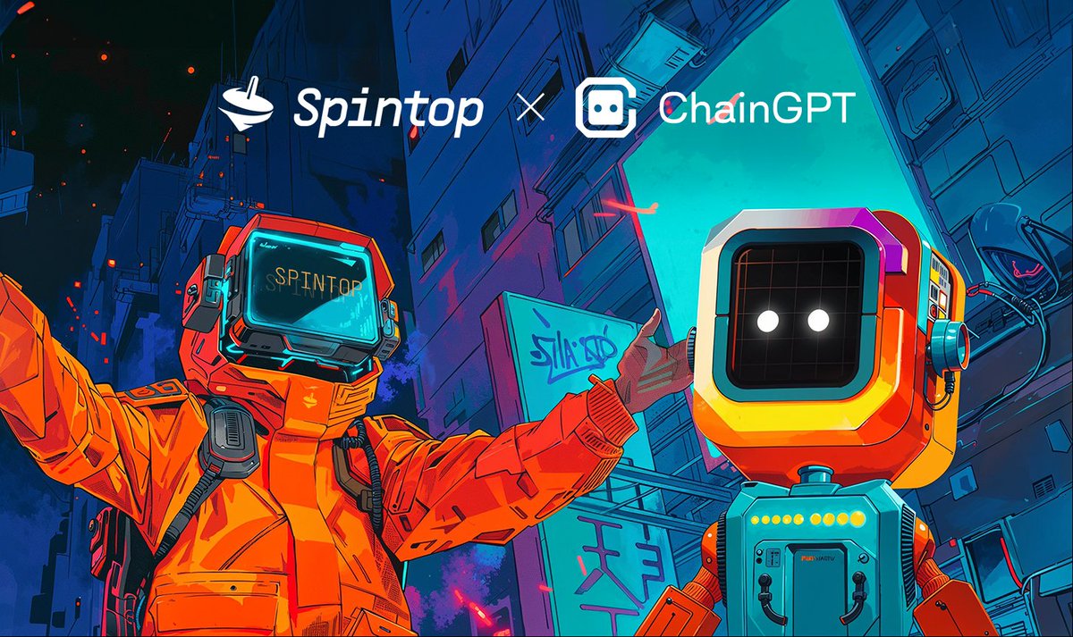 👾 @Chain_GPT has embarked on a strategic partnership with @SpintopNetwork.

🌀 #Spintop is a social platform that connects Web3 games and gamers while offering solutions, technologies, features, and tools to fulfill all requirements of the Web3 gaming ecosystem.

🔽 VISIT…