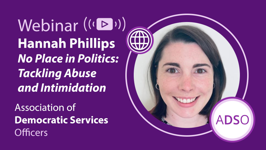 88% of local councillors surveyed in 2022 had experienced abuse and intimidation. Join Hannah Phillips to discuss the recently launched @JoCoxFoundation Civility Commission Call to Action, aimed at tackling abuse in politics. 📅14th May ⏰11.30am-12.30pm ow.ly/t3WB50R1olw