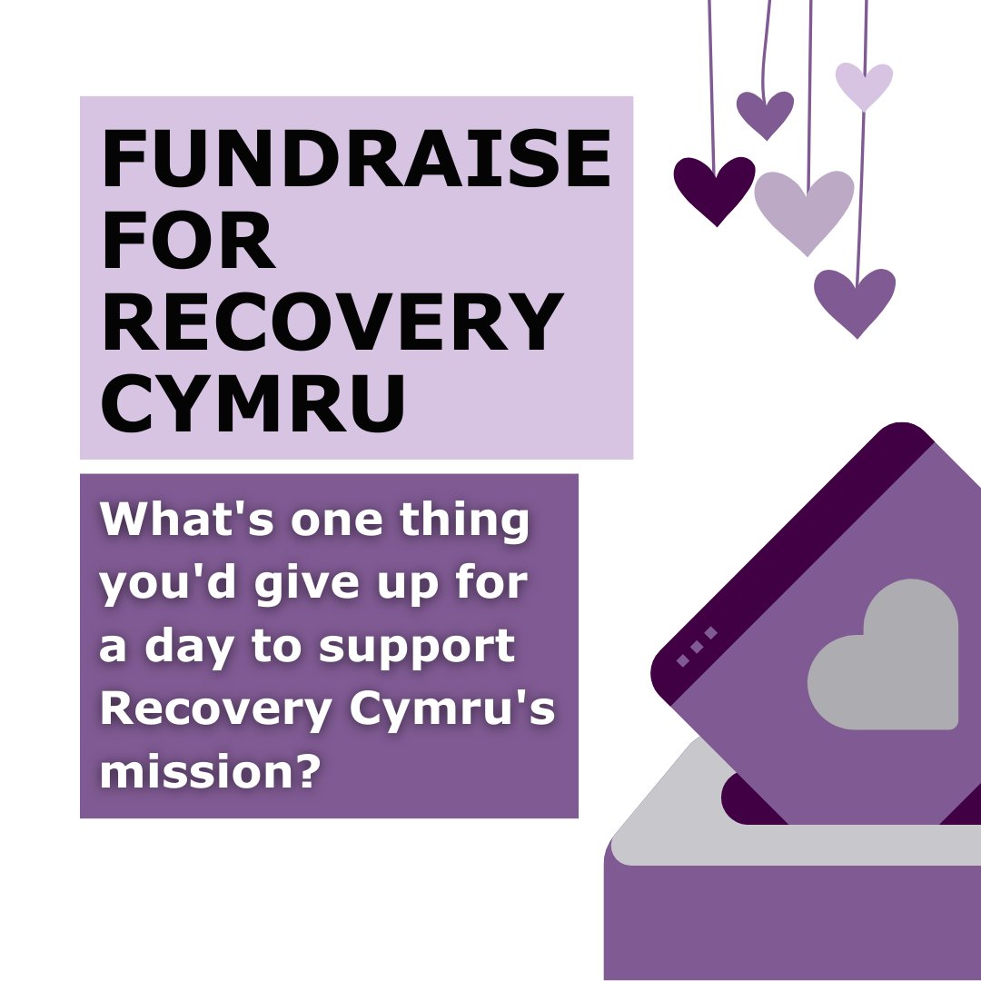We're curious! What's one little luxury you'd sacrifice for a day to help us continue our support? Share your answers and consider donating what you'd save to support Recovery Cymru. Discover how you can make a difference: tinyurl.com/3ekef29z #RecoveryCymru #Fundraising