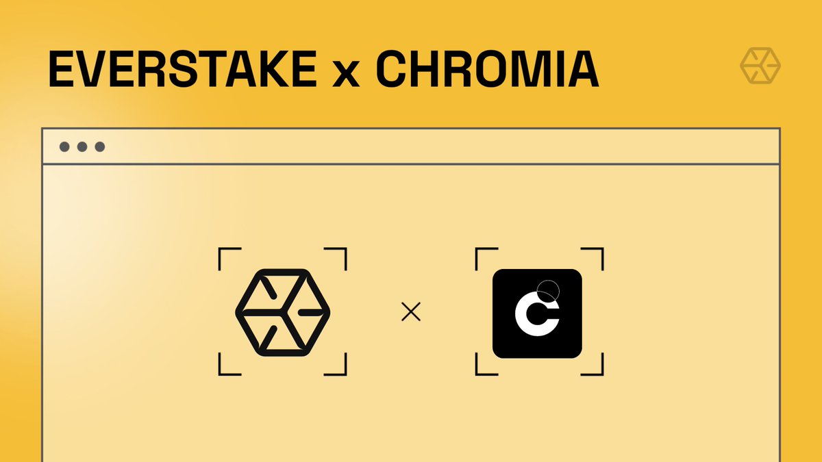 1/2 We're excited to have partnered with @Chromia, a relational L1 blockchain enabling devs to create mass-scale dApps with novel features like dApp specific revenue models instead of gas fees. Everstake will act as a system provider, contributing to the smooth operation of both…