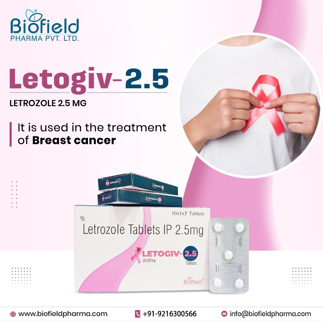 Introducing LETOGIV-2.5 BY BIOFIELD PHARMA
.
For More Info:
Email us: info@biofieldpharma.com
Phone: +91-9216300566
#pcdpharma #topPCD #PCDfranchisebusiness #PCDpharmafranchise #pharmafranchiseopportunity #pharmacy #medicalsalesjobs #pharmacystore #medicineshop #pcdpharma