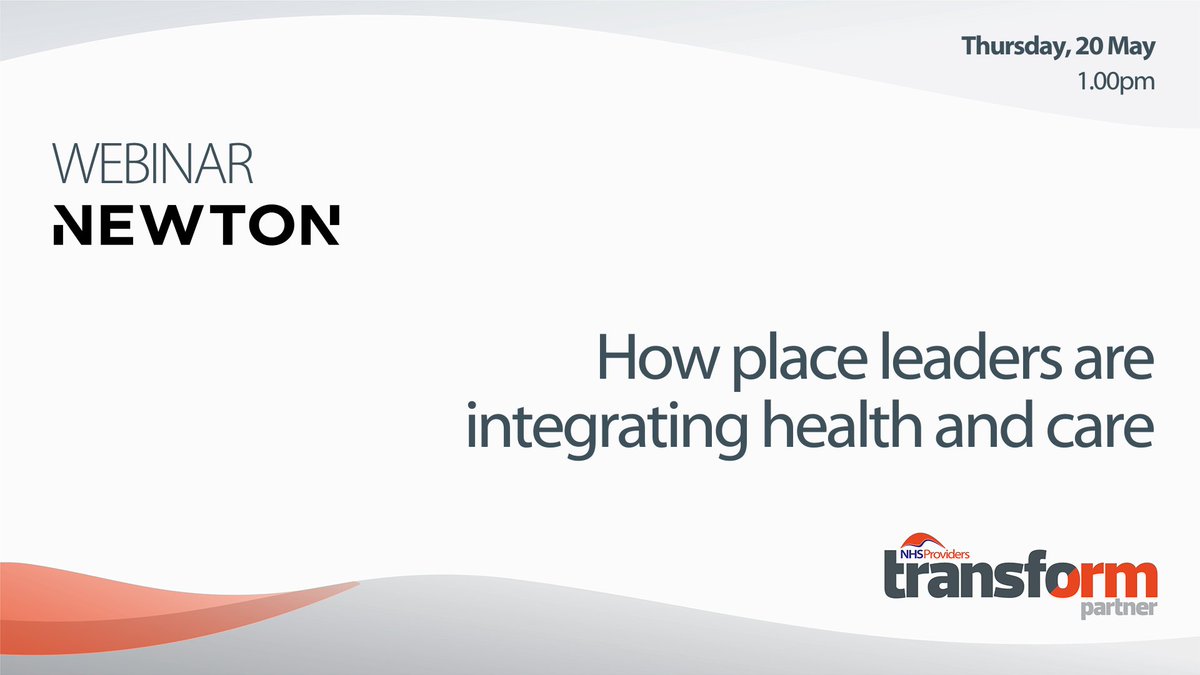 🤔 Curious about the future of #NHS integration? Join us and our partner @Newton_Europe for an insightful free #webinar! Explore new approaches, gain practical tips, and collaborate with industry experts. Book your place today! ⤷ bit.ly/4dcm5oZ