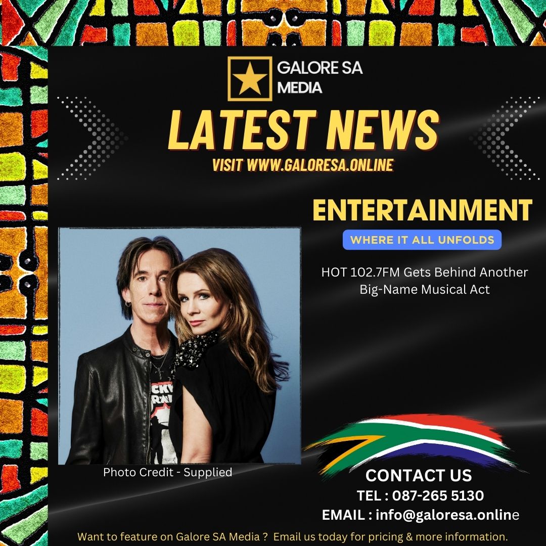 Johannesburg-based radio station HOT 102.7FM has once again taken on a strategic media partner role in delivering a big-name musical act to Johannesburg audiences – this time in partnership with Big Concerts. Unfold Here : galoresa.online/eerk Or visit…