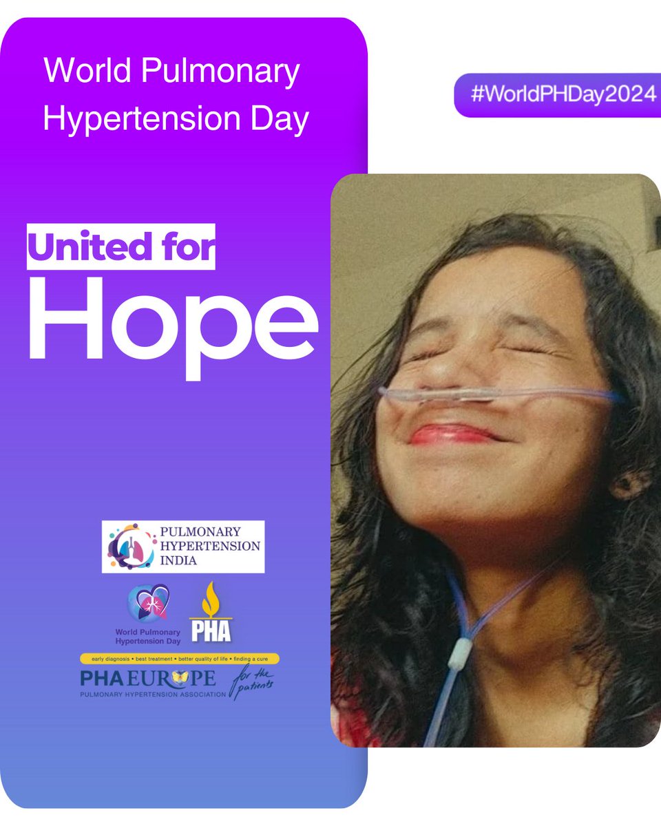 Join hands with us as we pave the way for HOPE in the #PulmonaryHypertension community. Let’s rewrite the narrative from diagnosis to determination and, through awareness and support, let's forge a path towards a brighter future, towards a cure! 💜 #worldphday2024 #breatheunited