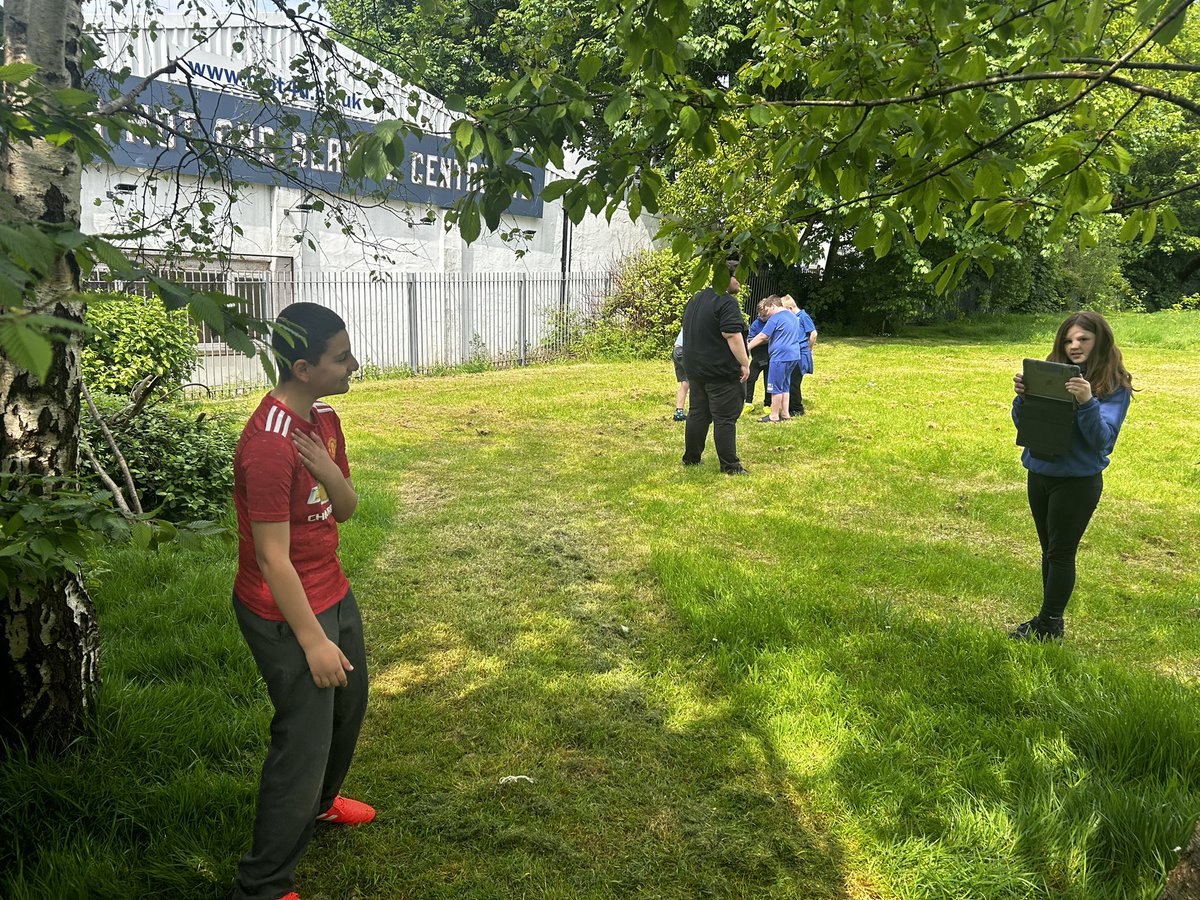 We’ve been working on different camera angles for our screens for schools project @coedglas