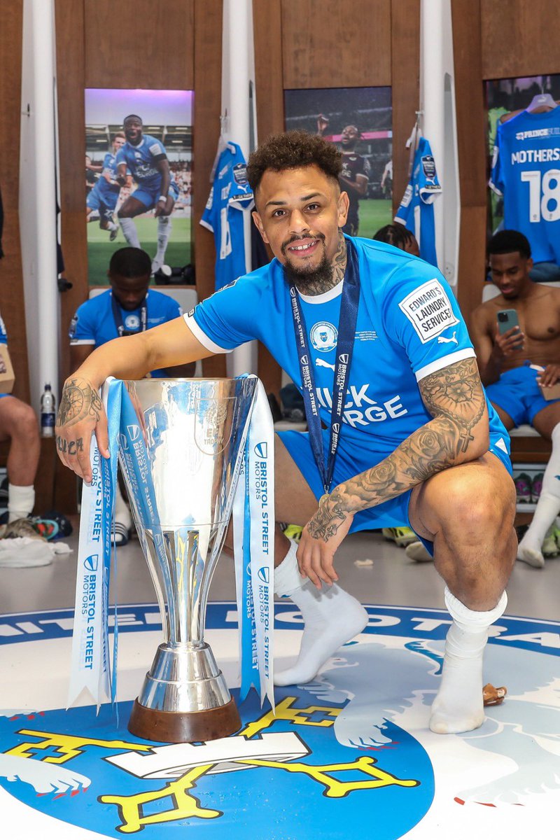 jonson clarke-harris (@clarkeharris) on Twitter photo Promotion
2 golden boots
2 player of months
2 team of seasons
1 player of year
2 pfa team of the season
89 goals
Bristol moors trophy
4 seasons
Thankyou <a href="/theposh/">Peterborough United</a> been a pleasure 💙 Promotion
2 golden boots
2 player of months
2 team of seasons
1 player of year
2 pfa team of the season
89 goals
Bristol moors trophy
4 seasons
Thankyou <a href="/theposh/">Peterborough United</a> been a pleasure 💙