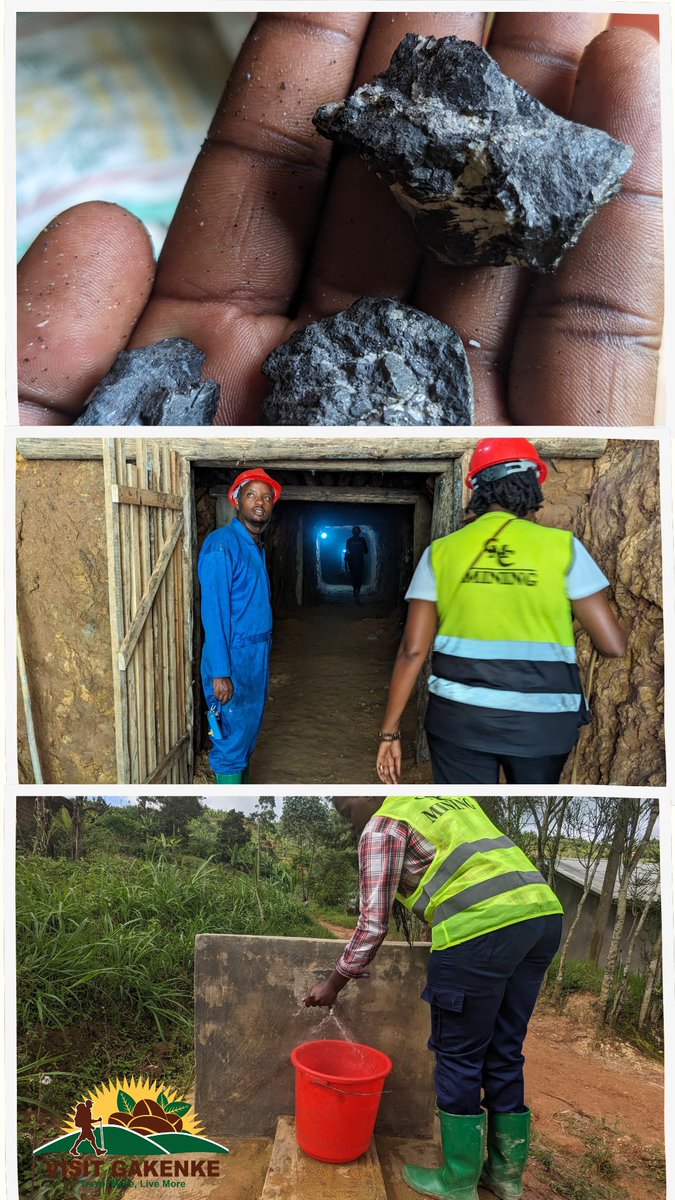Yesterday, I visited CMC Ltd, where they employ advanced methods to extract minerals underground. I extend my gratitude to MD @MeldaTwahirwa and the team for their hospitality and efforts in empowering local communities through social amenities provision. #VisitGakenke
