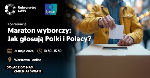 Po co są badania wyborcze, jak się robi exit poll, jakie są prognozy związane z wyborami w Polsce? O tym porozmawiają eksperci podczas konferencji 'Maraton wyborczy: Jak głosują Polki i Polacy?', która odbędzie się 21 maja na #USWPS Szczegóły i zapisy 👉bit.ly/4by4Htf