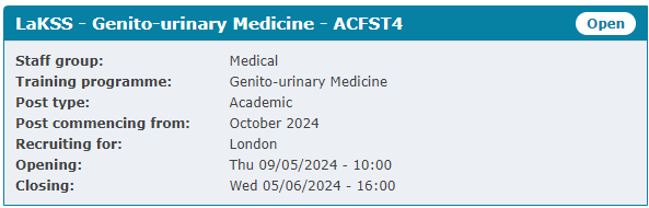 Erica Pool (@erica_pool) on Twitter photo Apply for my old job!
▶️GUM Academic Clinical Fellowship (ACF)
▶️Clinical at <a href="/MMC_cnwl/">Mortimer Market Centre, Tottenham Court Road</a>
▶️Research at <a href="/UCL_CRISH/">UCL Clinical Research in Infection & Sexual Health</a> / <a href="/UCLGlobalHealth/">UCL Global Health</a>
▶️Truly wonderful colleagues incl <a href="/savoy__truffle/">Dr Shema Tariq Legacy Account (on LinkedIn)</a> <a href="/drlaurajwaters/">Laura Waters</a> @manik_psk <a href="/BintyRock/">Binta Sultan</a> <a href="/Dr_Stuart/">Dr Stuart Flanagan</a> & more
Open to IMT3/ST4
oriel.nhs.uk/Web/PermaLink/… Apply for my old job!
▶️GUM Academic Clinical Fellowship (ACF)
▶️Clinical at <a href="/MMC_cnwl/">Mortimer Market Centre, Tottenham Court Road</a>
▶️Research at <a href="/UCL_CRISH/">UCL Clinical Research in Infection & Sexual Health</a> / <a href="/UCLGlobalHealth/">UCL Global Health</a>
▶️Truly wonderful colleagues incl <a href="/savoy__truffle/">Dr Shema Tariq Legacy Account (on LinkedIn)</a> <a href="/drlaurajwaters/">Laura Waters</a> @manik_psk <a href="/BintyRock/">Binta Sultan</a> <a href="/Dr_Stuart/">Dr Stuart Flanagan</a> & more
Open to IMT3/ST4
oriel.nhs.uk/Web/PermaLink/…