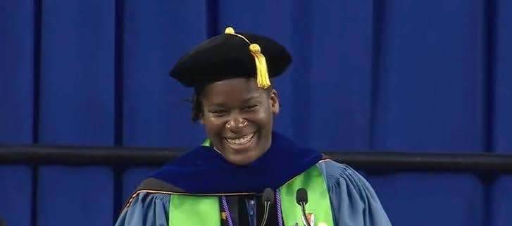 🌟 Breaking barriers and making history! 🎓 Nigerian trailblazer becomes the FIRST black woman to achieve a PhD in Robotics from Michigan University. 👩🏾‍🎓🤖 #BlackExcellence #WomenInSTEM #MakingHistory