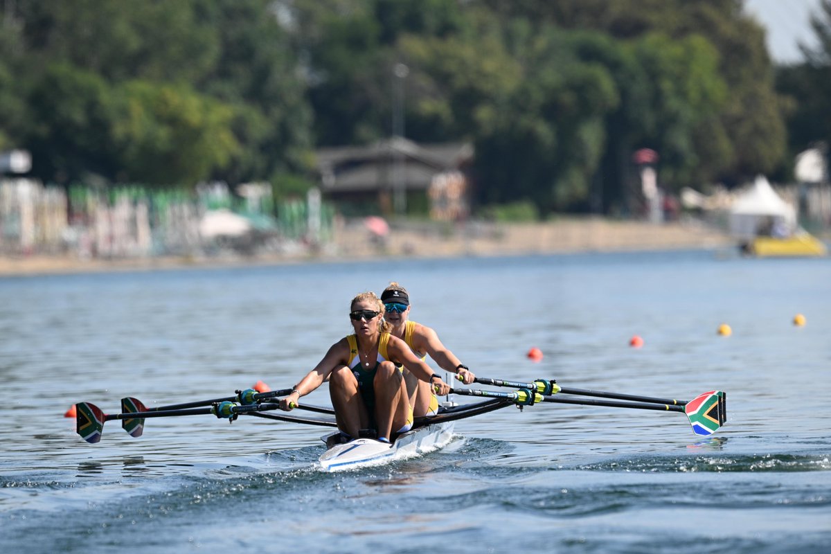 Chasing Olympic Dreams, SA Rowing Duo's Last Shot at Glory. Will years of dedication book them their ticket to Paris? Find out how Paige Badenhorst and Kat Williams are gearing up for their final qualifying challenge. Picture by Mimmo Perma modernathlete.co.za/2024/05/sa-row…