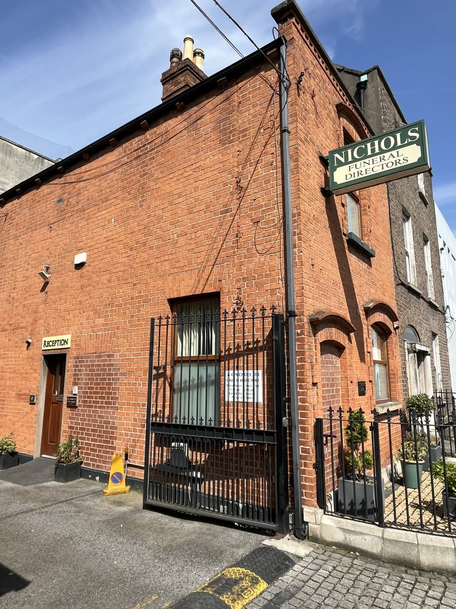 Joyce’s Dublin seems like another world most of the time, and yet if you keep your eyes open it can sometimes be glimpsed in the unlikeliest locations. #Ulysses #NicholsTheUndertakers @JamesJoyceCentr @BloomsdayDublin @bloomsdayfest