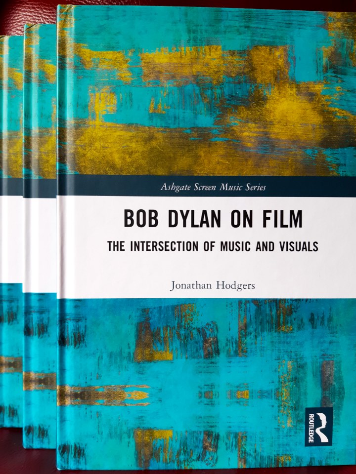 Huge Congratulations to our colleague Dr Jonathan Hodgers on the publication of his new book, 'Bob Dylan on Film: The Intersection of Music and Visuals'. 👏👏👏