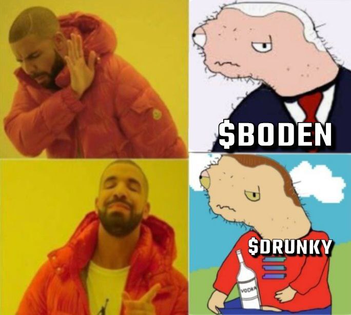 DRUNKY_CTO's tweet photo. 2 HOURS BEFORE THE $DRUNKY CTO IS REVEAL ⏳

THE MOST $DRUNKY MEMECOIN OF SOLANA BLOCKCHAIN. 🍺

JOIN THE PRIVATE CHANNEL TO BE THE FIRST TO APE IT AND HAVE EARLY ACCES TO THE TELEGRAM : https://t.co/YvMJAyPVVK https://t.co/01lFsVJse2