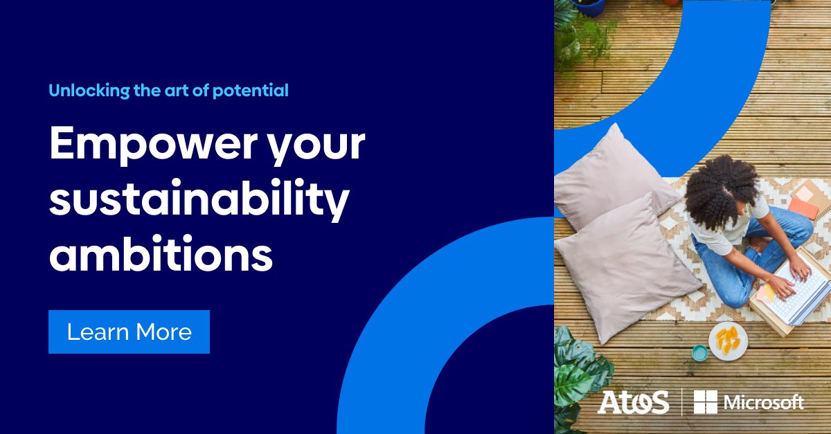 Together, Atos and #Microsoft are not just transforming the digital landscape, but shaping a more sustainable future. 🌳 Find out how our #HybridCloud solutions enable global organizations to optimize their #ITinfrastructure sustainably. ▶️ atos.net/advancing-what… #PartnerGTM