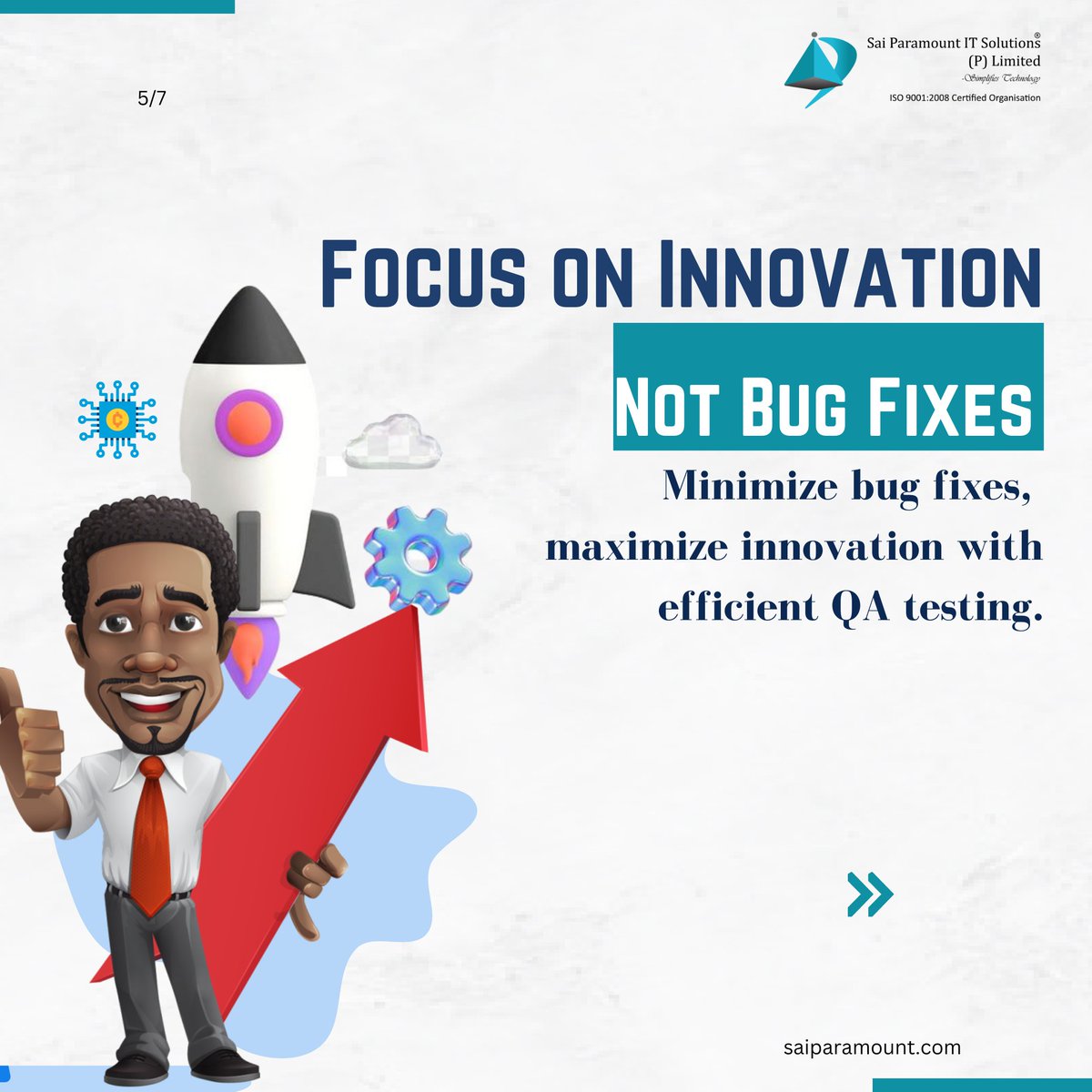 Don't let bugs eat into your profits! Invest in QA testing and watch your ROI grow like a money tree.
.
.
.
#qatesting #savemoney #increaserevenue #SmartInvesting #testing #software #softwaretesting #spis