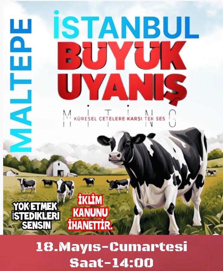 Sahte bir iklim krizi uydurup, ardından getirdikleri iklim kanunlarıyla tüm haklarımızı elimizden almaya, insanlığı yok etmeye çalışıyorlar. İnsanlığa dair tüm değerlerin ve hakların elinden alındıktan sonra, artık bir insan olarak kalamayacaksın. Sahte pandemide elinden alınan