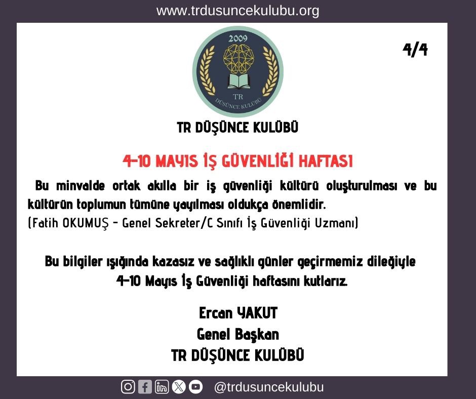 TR Düşünce Kulübü (@trdusuncekulubu) on Twitter photo 
