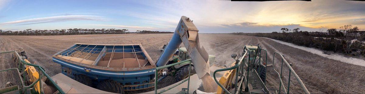 30+ years of trying just about every seeder filling system there is, & I can't rate using a chaser bin highly enough. 25,000L in 15 minutes including checks, enough for 100Ha, no manhandling augers & we don't leave the cab except to open & close the lids & a quick blowdown #kiss