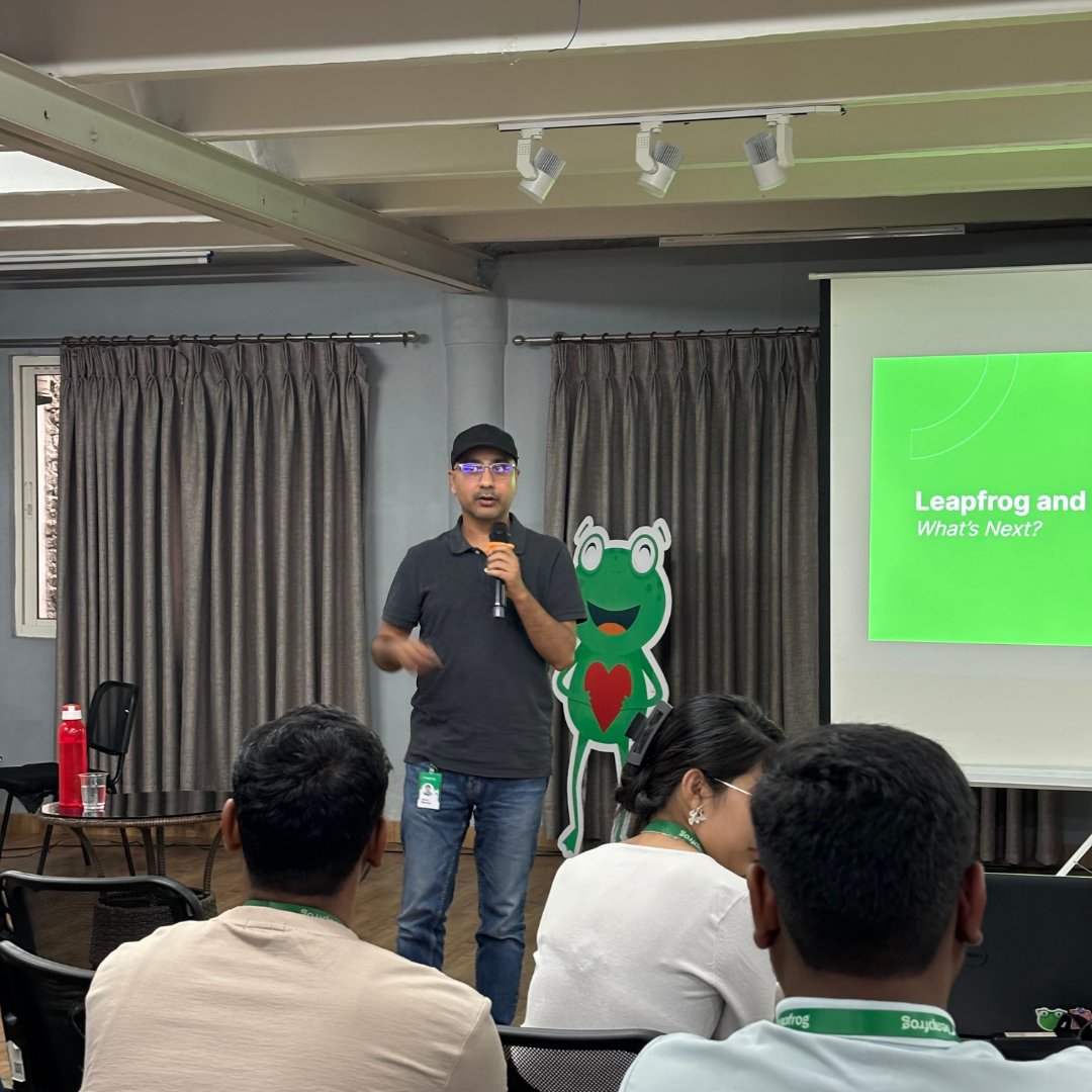 Held on May 8, the session was facilitated by our AI Engineer, Sunny Kumar Tuladhar, and Ankur Sharma Binadi, Director of Innovation at Leapfrog. Key highlights: GenAI & LLM, Hallucinations with LLMs and its solutions, Future of LLMs, What's next in GenAI for Leapfrog. #AI #LLM