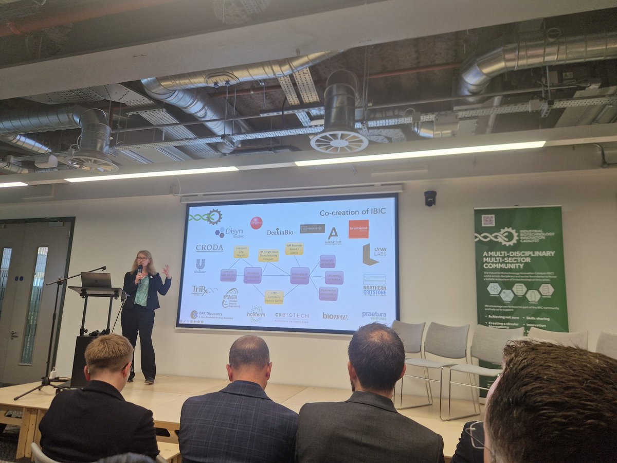 Attending #IBIC North West launch in ○□ in Manchester. 
It is great to see so many opportunities, collaboration, and skills development.