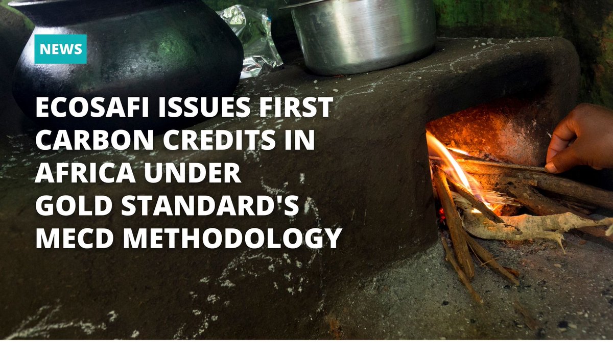🌍 EcoSafi & Gold Standard announce Africa's first carbon credits under MECD methodology. 🌿 Margaret Kim says 'These projects bring sustainable development where it's needed most.' Follwo the link to learn more: globenewswire.com/news-release/2…