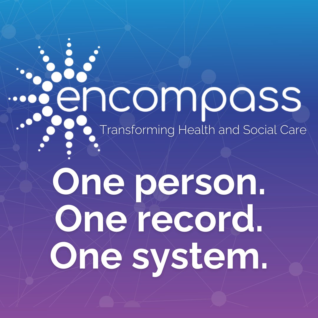 encompass will introduce an electronic care record for every person. A single, digital record for each person. Less repetition for you, improved quality and consistency of care, digital safety checks and the introduction of the My Care patient portal. bit.ly/3JOpvki