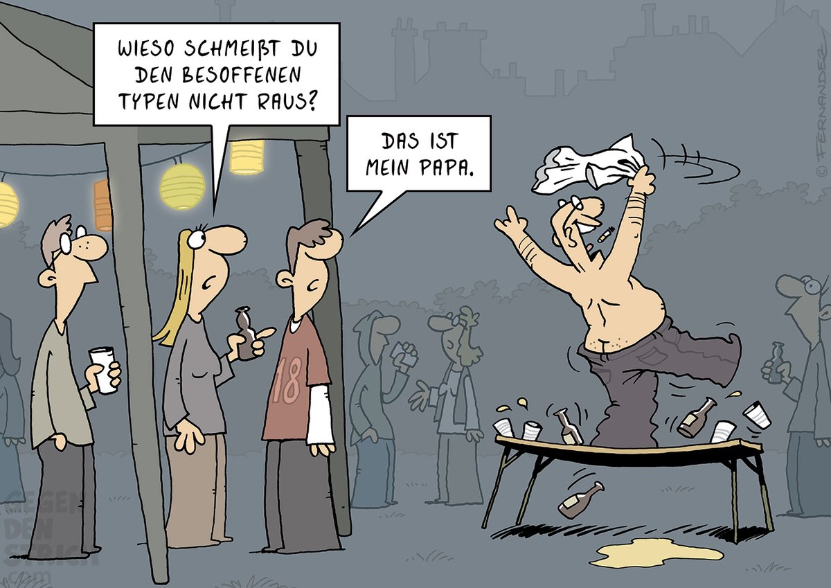 .
.
.
#Vater #vatertag #Geburtstag #cartoon #comics #humor #gegendenstrich