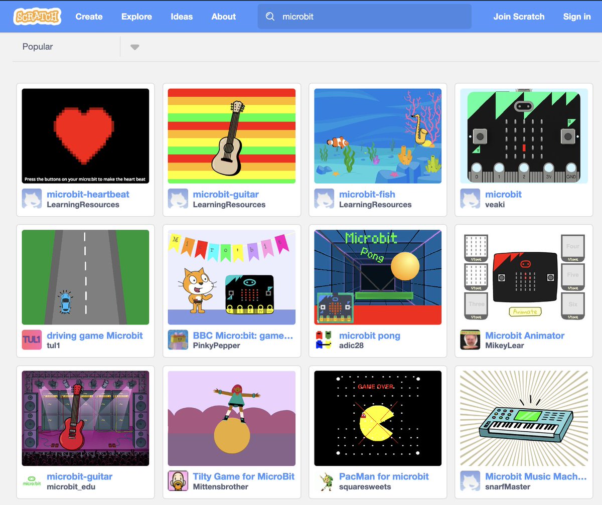 📣It's #ScratchWeek 2024! We're delighted to have so many FREE micro:bit & Scratch linked activities for you to participate in and get learners coding 🆓! scratch.mit.edu/search/project… #microbit #Scratch #coding