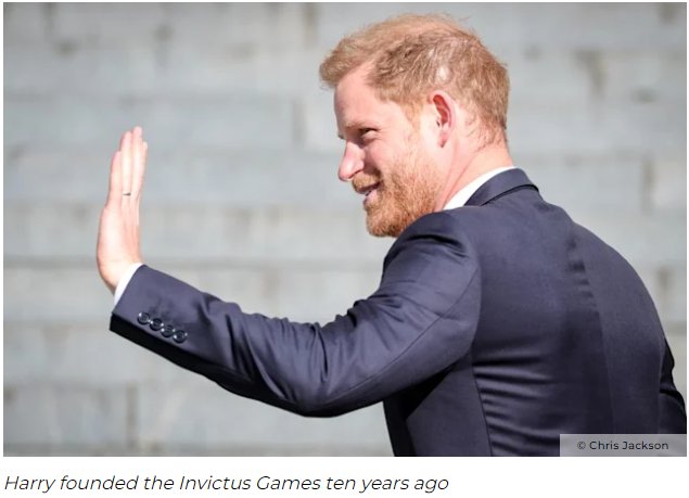 #InvictusGames  #IAM10
#PrinceHarryIsInvictusFounder  #PrinceHarry