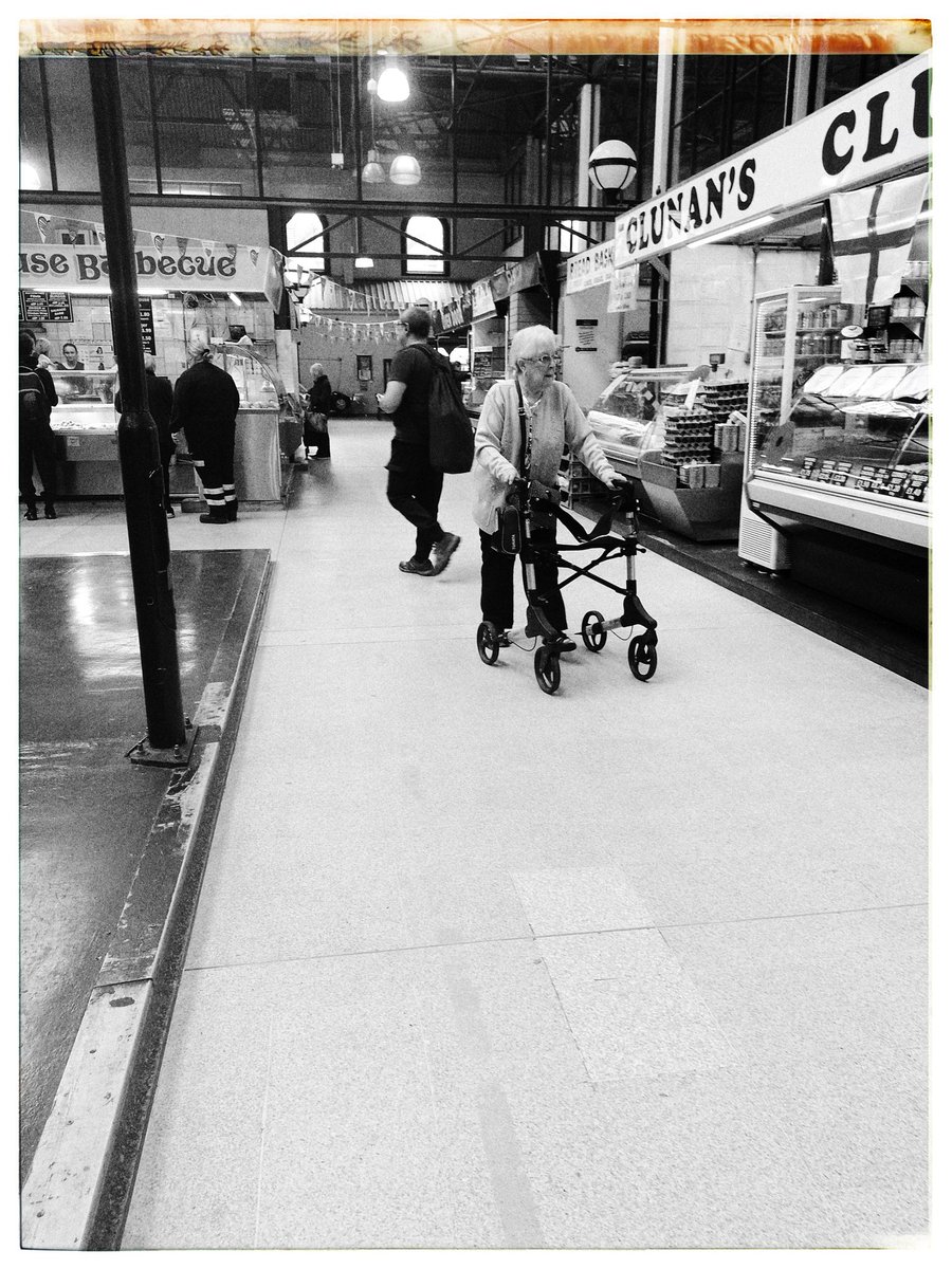 WIGAN. On the market,while it's still there. #market #markethall #blackandwhitephoto #wigan