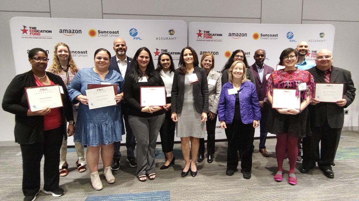 This #TeacherAppreciationWeek, we send a heartfelt THANK YOU - GRACIAS - MESI to all the amazing public school teachers in Miami-Dade County! Here's to you, the heroes shaping minds and changing lives! #TeacherAppreciationWeek #EducationFund #EducationFundMiami #IdeaswithImpact