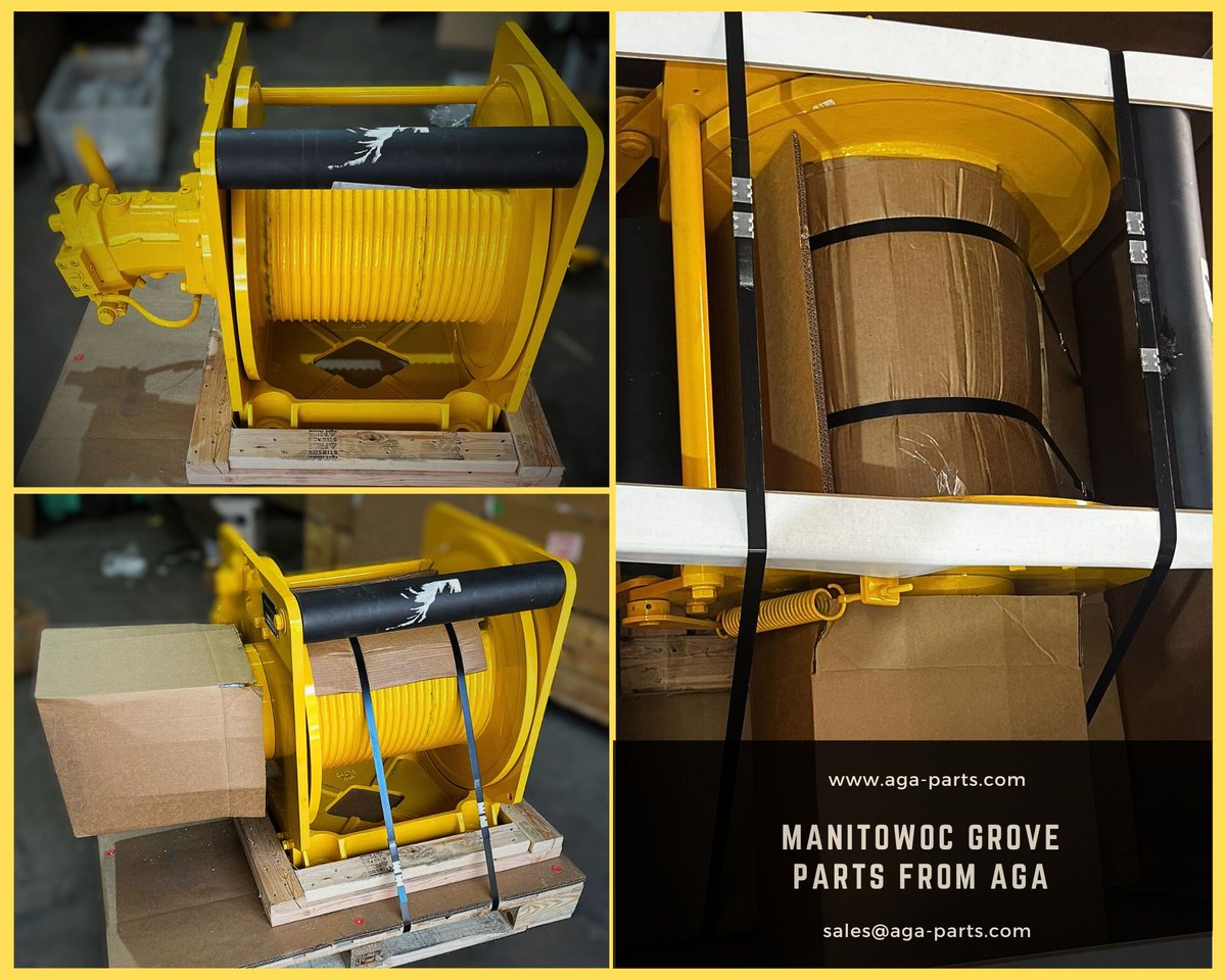 📷 aga-parts.com
🏗 Genuine #Manitowoc 80026024 HP3018G HOIST W ACC

📧 We kindly request that you submit requests to sales@aga-parts.com in an Excel file, specifying the following details:
📝 manufacturer
📝 part number
📝 quantity

📅 #AGAParts accepts customer…
