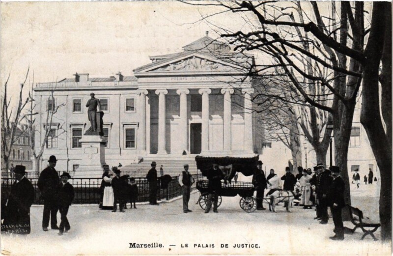 Marseille Palais de Justice à #Marseille #CartePostaleAncienne 👉 cartorum.fr/carte-postale/…