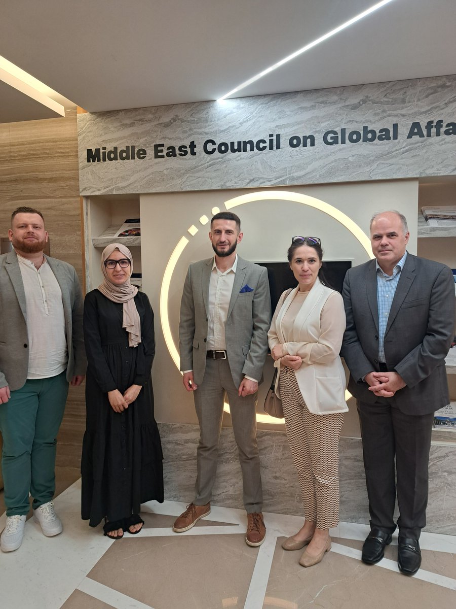 🇺🇦 delegation had a meeting at @ME_Council. Touched upon such topics as the 🇺🇦 Muslim population and its visibility in the MENA region, 🇺🇦-Arab communication, and lessons learned by 🇺🇦 during the war that could be useful for the Gulf states.