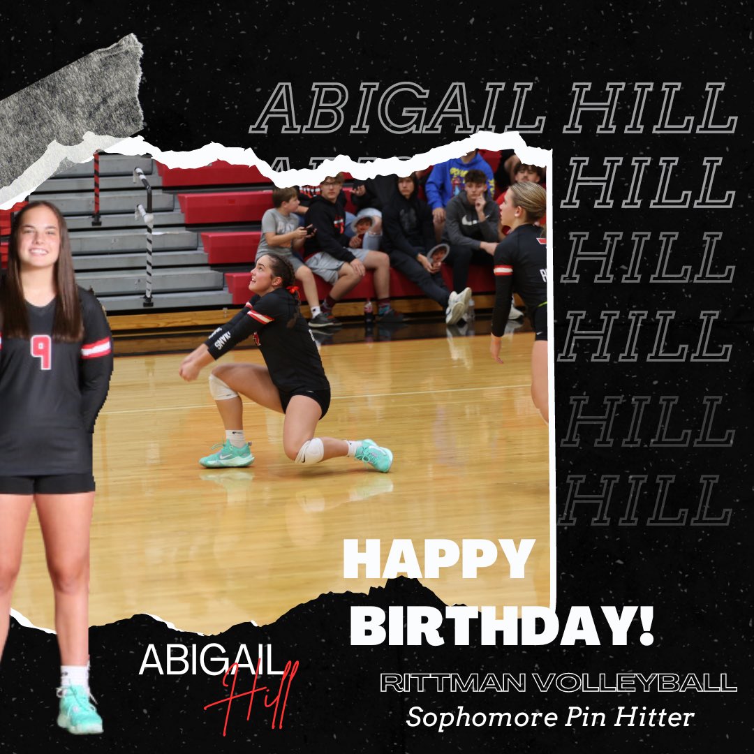Happy Birthday to one of our sophomores Abby Hill! Hope you have a great day! We love you! 

#strengthinunity