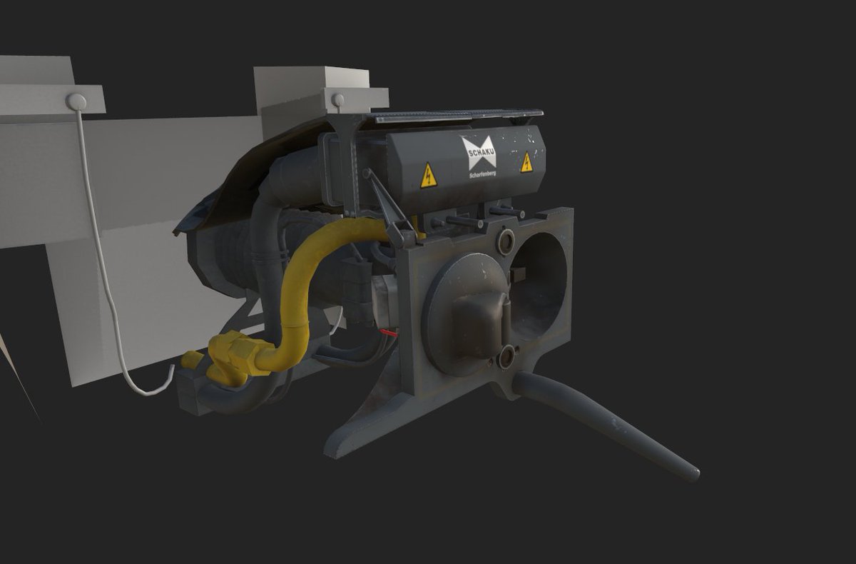 Texturing the coupling for the VIRM. 
#RobloxDevs #RobloxDev #Substance3D