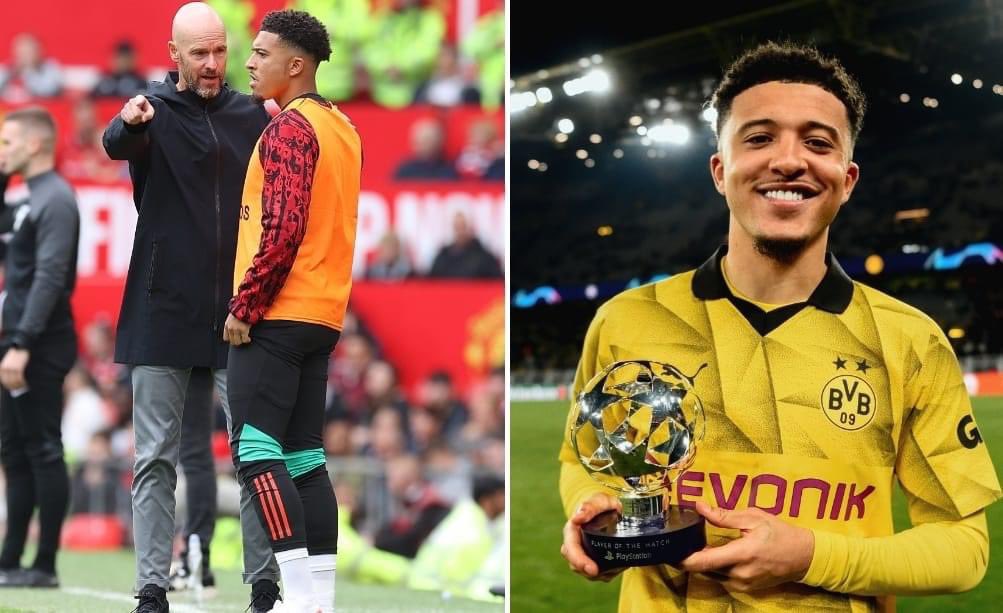 In hindsight - Jadon Sancho's season had two possible outcomes: - swallow his pride -> apologize to the manager and club that treated him horribly for mistake that he doesn't believe he made -> lose 4-0 at Crystal Palace - Stand his ground -> show the finger to the emperor and…