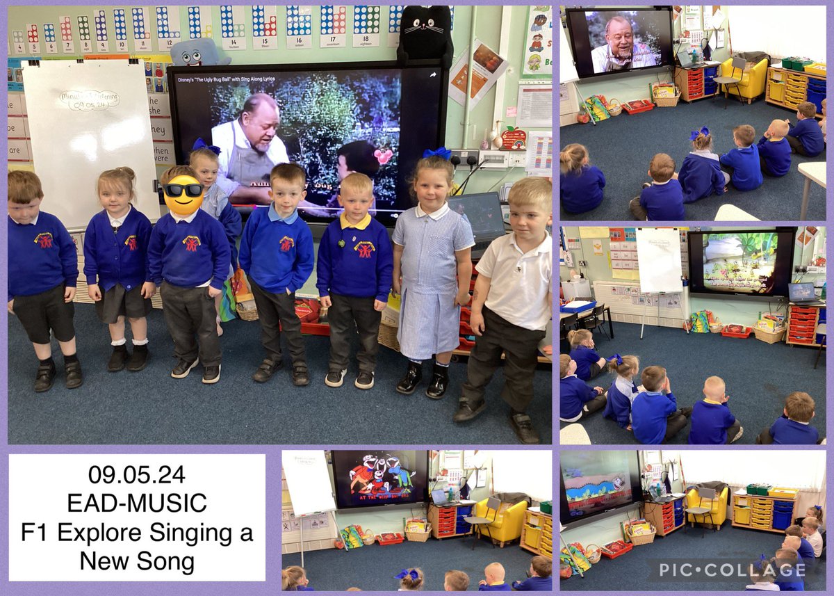 A busy EAD-Music morning in the EYFS!