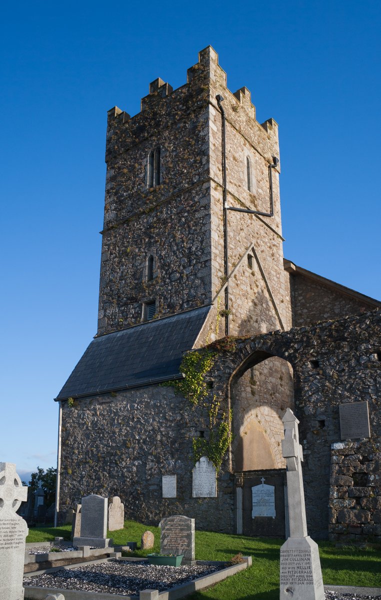 The bell tower of the Augustinian friary of Abbeyside (near Dungarvan), founded c. 1290, needs to be preserved. Please donate.