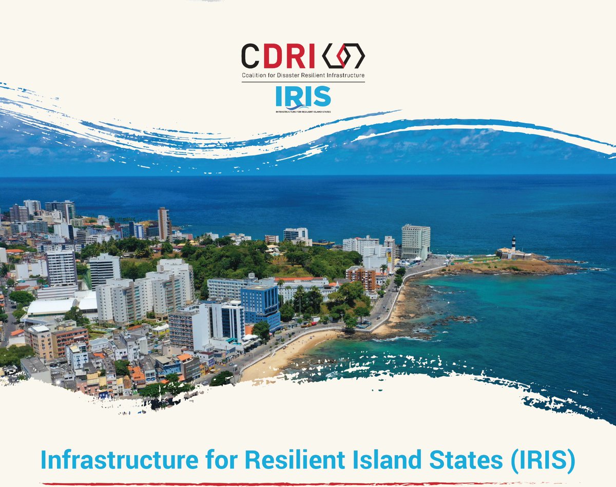 🗣️Speaking at a dialogue, 'Tapping into Resilience: The Bedrock of Sustainable Development for SIDS', @riyarahiman elaborated on #CDRI’s #IRIS programme which supports SIDS to achieve climate & disaster #resilientinfrastructure with 11 projects under implementation across 13 SIDS