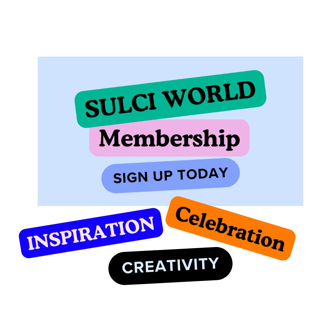 Learn more about SULCI WORLD membership for 👀

🥳 Art Prompts 
🥳 Art Inspiration 
🥳 Community Posts

🎨🤩 Alternate Art Environments For Individuals Who Experience Brain and Sensory Differences

Hosted on @buymeacoffee
 🐾 buymeacoffee.com/sulciworld